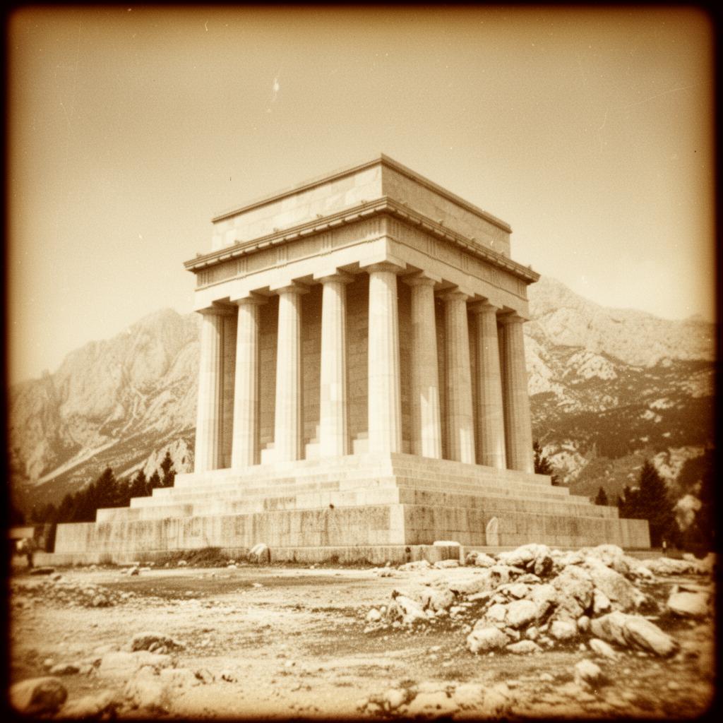 Day two — the Lovćen mausoleum above the mountains.