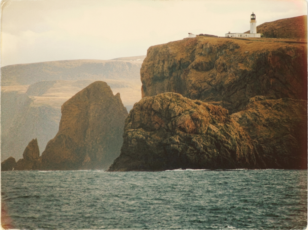Day three — the cliffs of Cape Wrath.